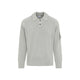C.p.company Flintgrey Chenille Polo