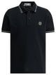Stone Island Kids Blue Cotton Polo Shirt