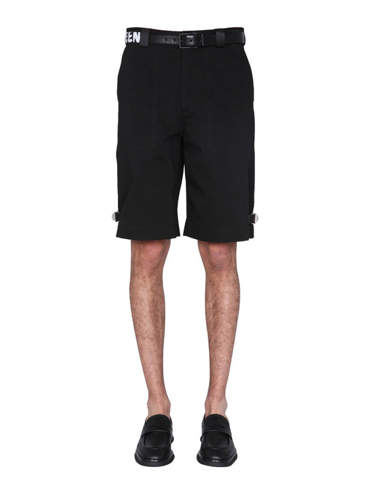 Alexander Mcqueen Regular Fit Bermuda