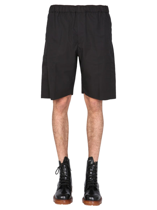 Alexander Mcqueen Gabardine Bermuda