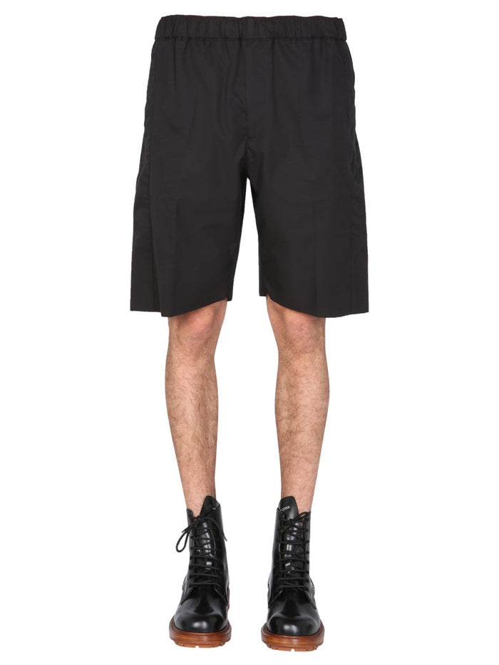 Alexander Mcqueen Gabardine Bermuda