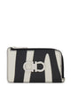 Ferragamo Zebra-Print Cardholder With Zip