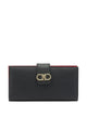 Ferragamo Gancini Grained Leather Continental Wallet