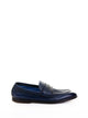 Barret Blue Leather Moccasin