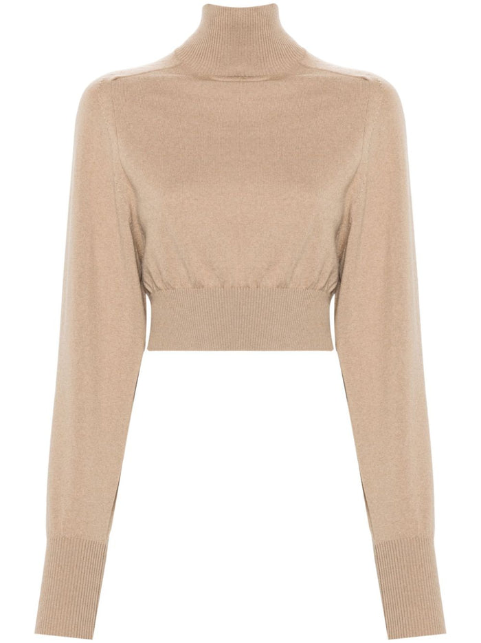 Max Mara Sportmax Wool Turtle-Neck Sweater