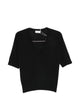Soft Goat V-Neck Short Sleeves