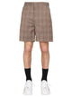 Givenchy Prince Of Wales Pattern Bermuda