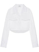 Courregès Shirt 2-Pocket Poplin Crop