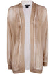Avant Toi Hand Painted Chiffon Cardigan With Pure Silk Fine Back And Edges