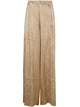 Avant Toi Silk Flared Leg Trousers