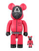 Medicom Toy 100% + 400% Squid Game Guard Triangle