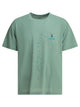Montbell Light Blue Polyester T-Shirt