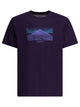 Montbell Purple Polyester T-Shirt
