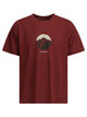 Montbell Bordeaux Polyester T-Shirt
