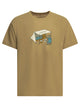 Montbell Beige Polyester T-Shirt