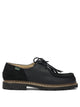 Paraboot Black Leather Lace-Up Shoes