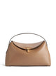 Toteme "T-Lock" Leather Top Handle Bag