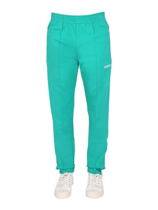 Mouty Logo Embroidery Jogging Pants