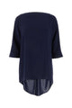 Max Mara Midnight Blue Triacetate Blend Ferro Blouse
