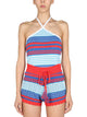 Gallo 1927 Striped Pattern Top