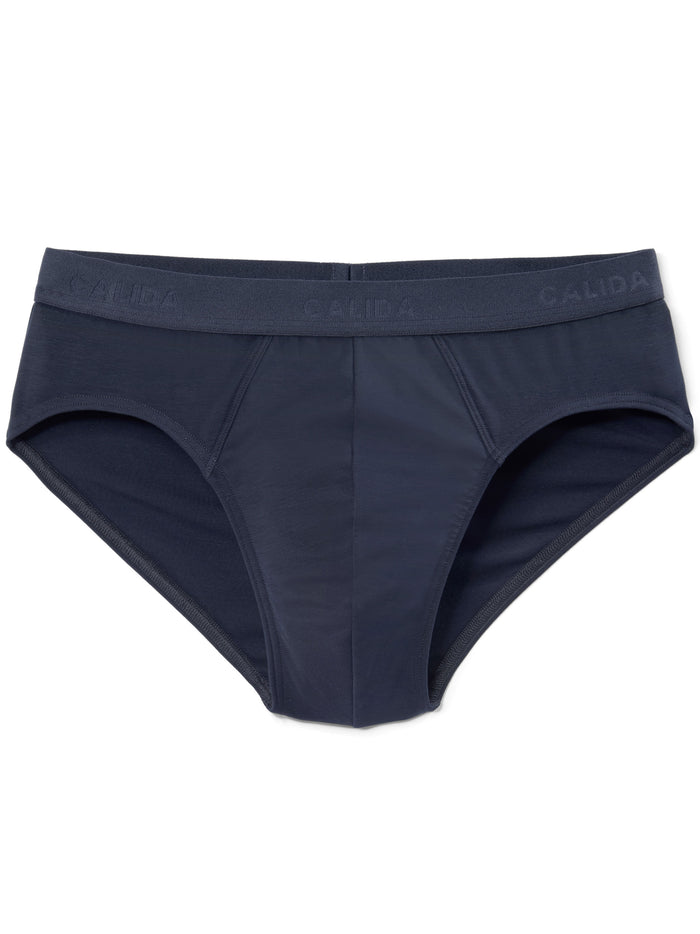 Calida Blue Lyocell Classic Slip Briefs
