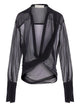 Francesco Murano Semi-Sheer Blouse