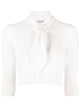 The Attico Catlin Stretch Viscose Knit Sweater