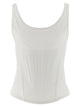 Mugler 'Corseted' Tank Top