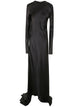 Ann Demeulemeester Demy X-Long High Slit Long Sleeve Dress