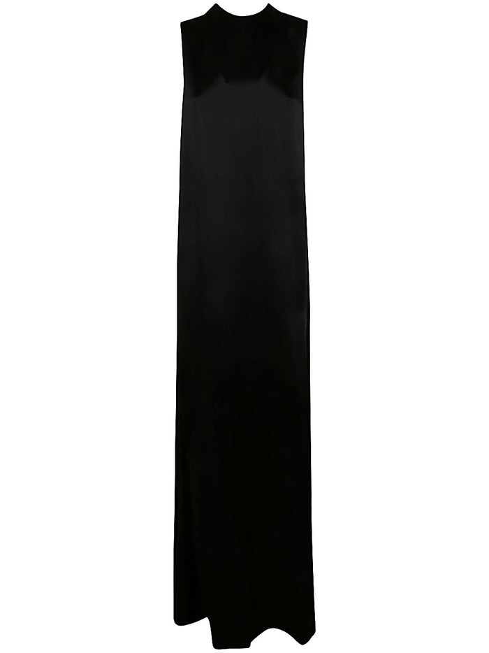 Ann Demeulemeester Fida Long Open Back Draped Dress
