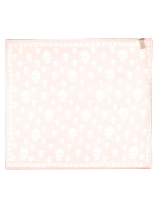 Alexander Mcqueen Classic Skull Scarf