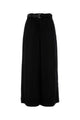 Sacai Black Wool Wide-Leg Pant