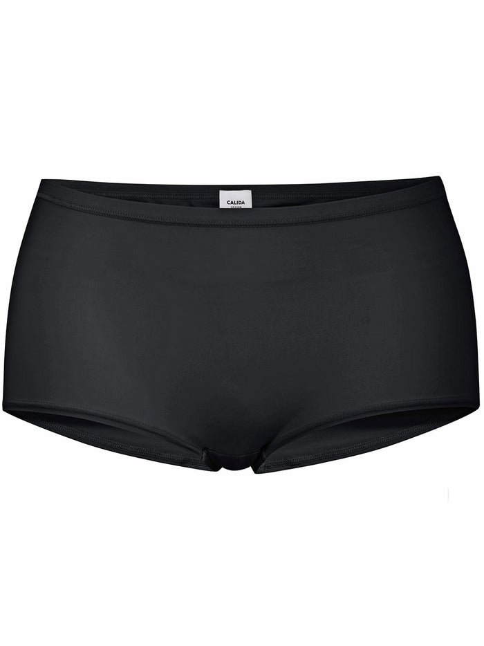 Calida Black Nylon Panties Briefs
