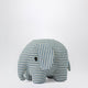 Bon Ton Toys Elephant Plush Toy In Striped Denim 23 Cm