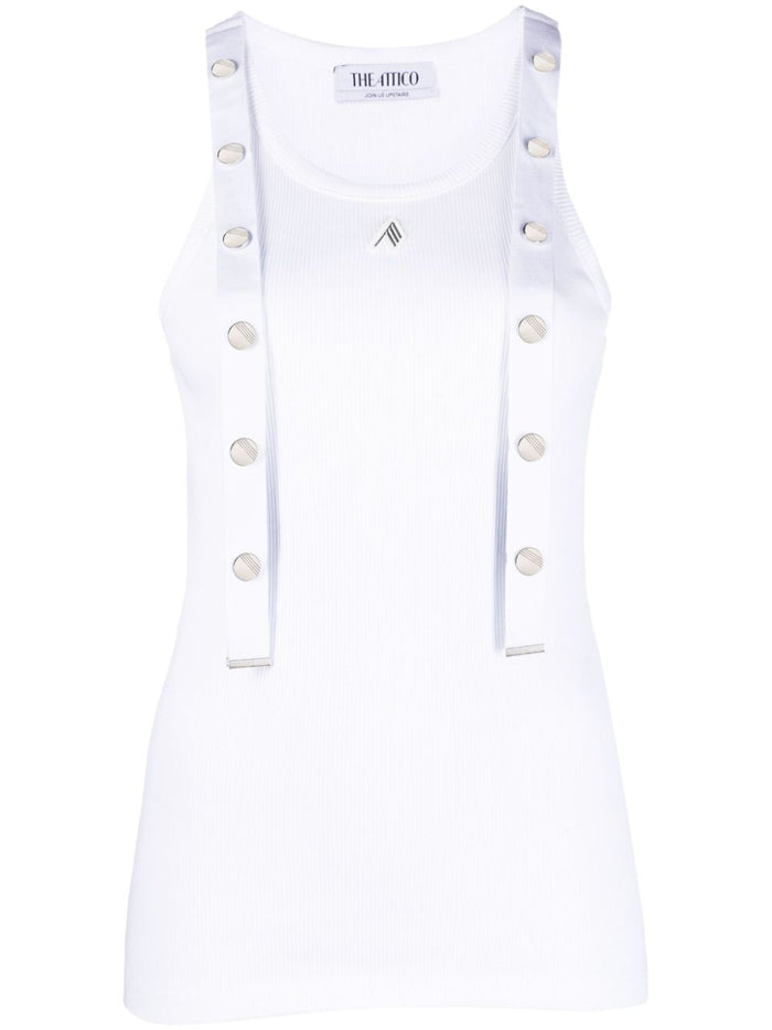 The Attico Jersey Tank Top