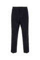 Dries Van Noten Midnight Blue Wool Pellow Pant