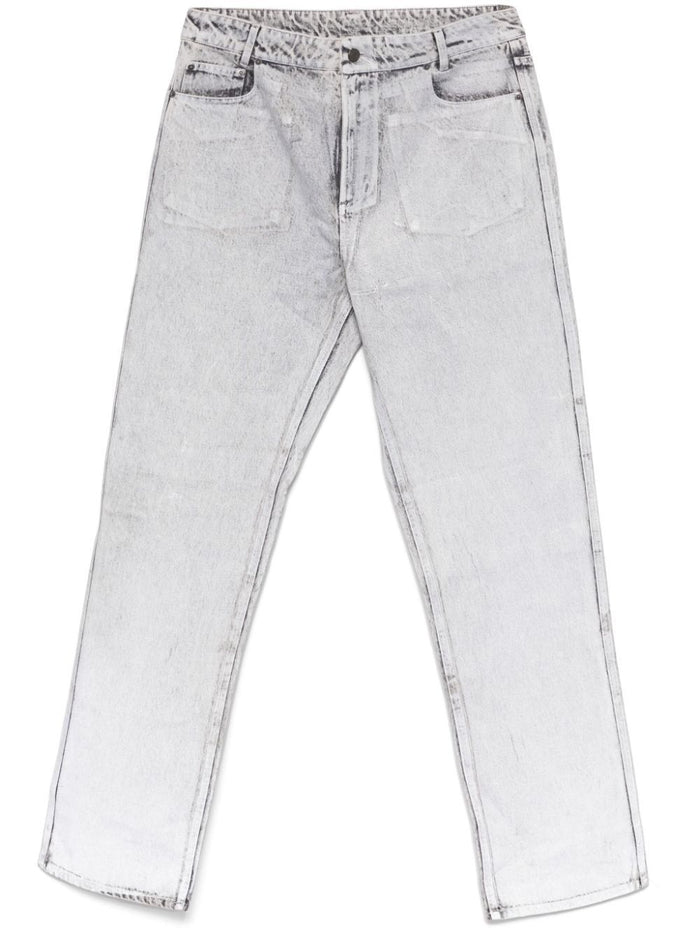 Daily Paper Amba Wax Relaxed Jeans