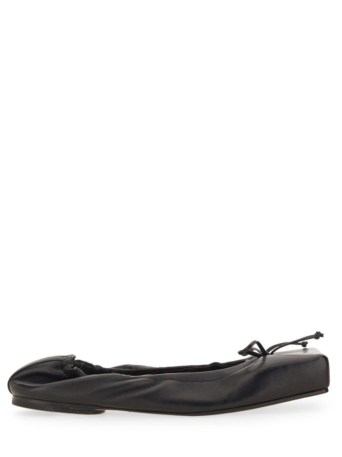 Jacquemus Lamb Leather Ballet Flats