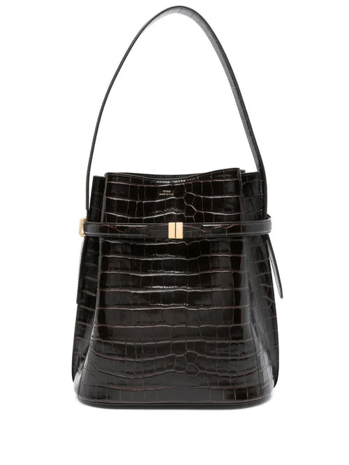 Toteme Belted Purse - - Leather - Brown