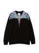 Marcelo Burlon County Of Milan Blue Birds Wings Crewneck