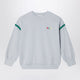 Mini Rodini Grey Sweatshirt In Organic Cotton