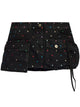The Attico Fay Denim Mini Skirt
