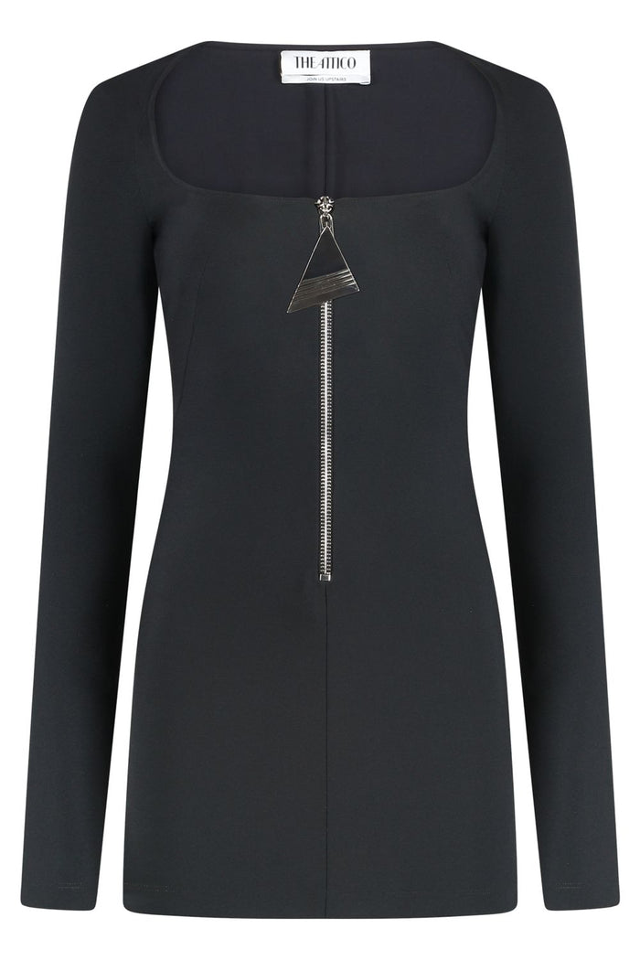 The Attico Crepe Mini Dress