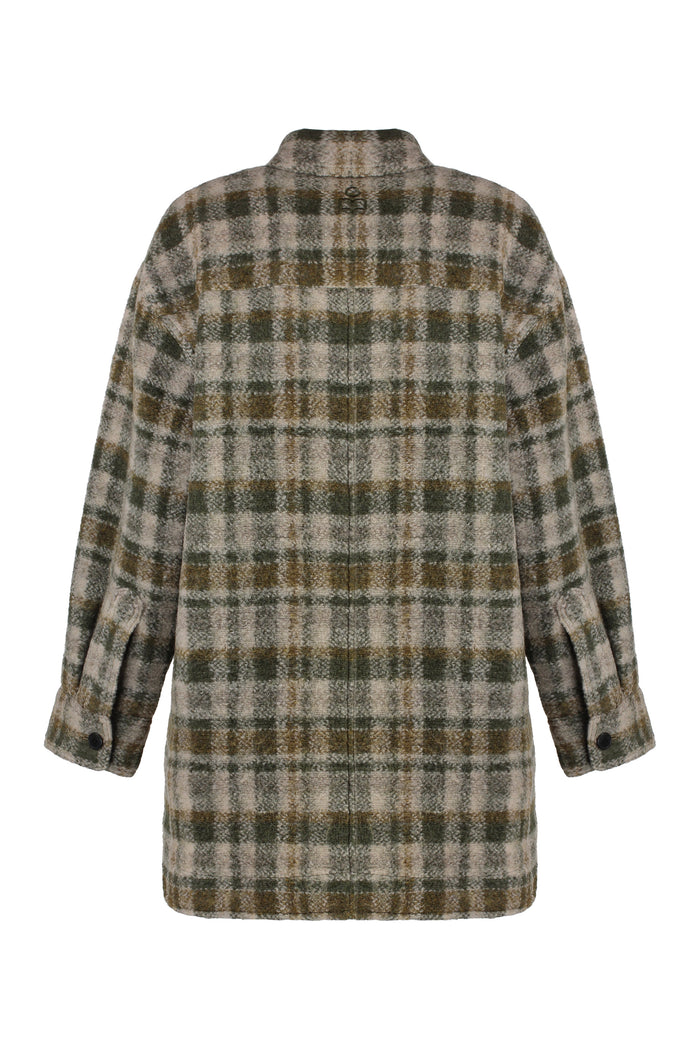 Isabel Marant Etoile Harveli Wool Overshirt