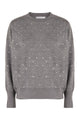 Paco Rabanne Crew-Neck Wool Sweater