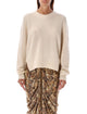 Isabel Marant Lylia Long Sleeve Crew-Neck Sweater