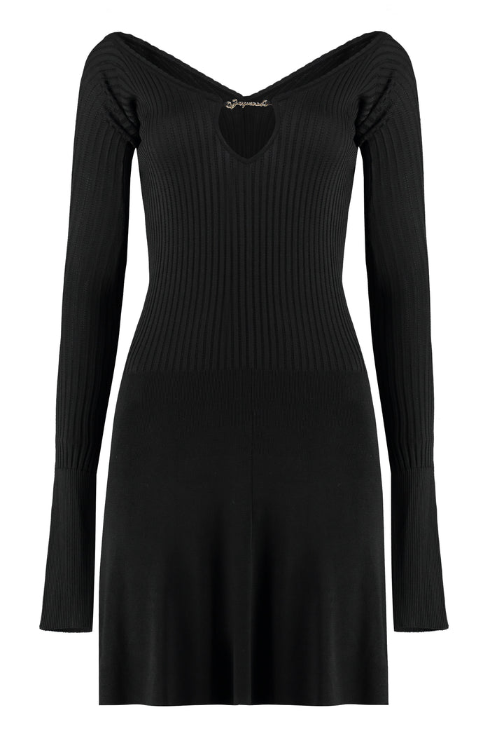Jacquemus Pralu Knit Mini-Dress