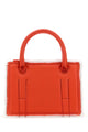 Dentro Coral Leather Mini Otto Handbag