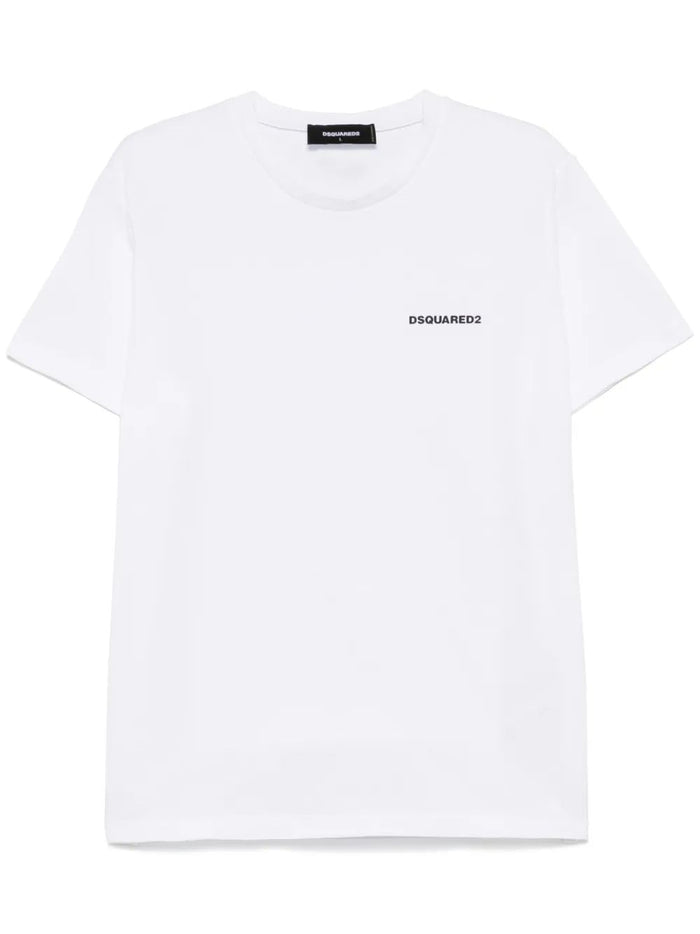 Dsquared2 Rubberised Logo Print T Shirt