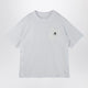 Sacai X Carhartt Wip White Cotton T-Shirt With Logo Patch